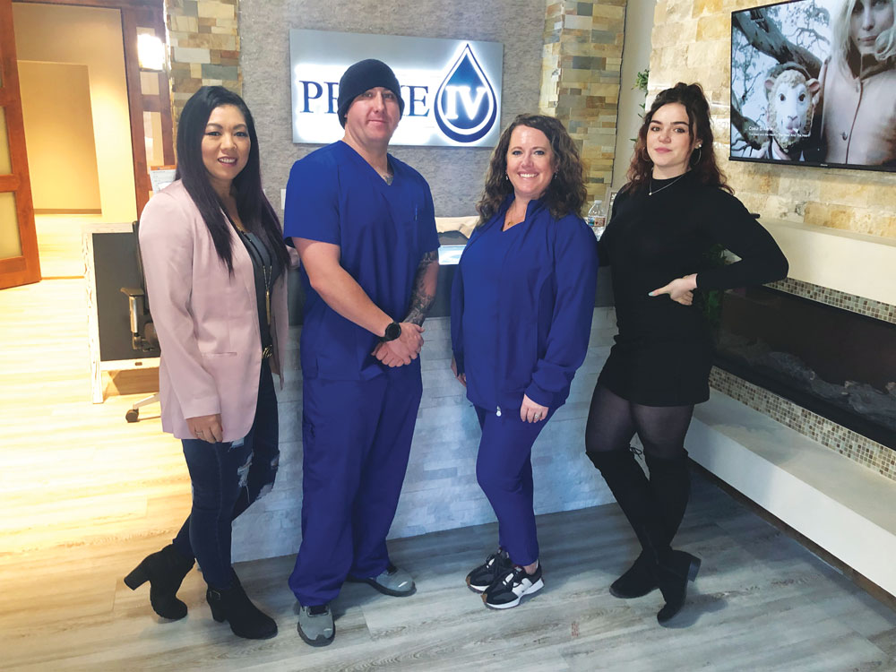 Photo of the health professionals at Prime IV Hydration and Wellness.