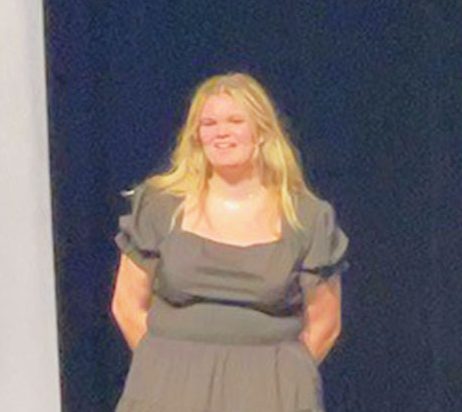 Photo of talented teen Emily Johnson, RCHS junior.