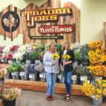 Photo of Castle Pines Connection staff members and Castle Pines residents Lynn Zahorik (left) and Julie Matuszewski (right), at new Trader Joe's in Parker
