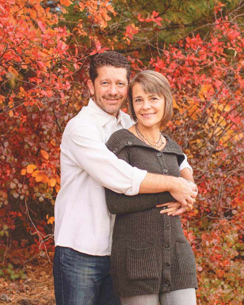 Photo of Resident Nancy Knudson with her husband, Jason.