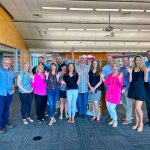 Photo of Nine Douglas Count Community mental health organizations (left to right): Help & Hope Center, Hope’s Promise, Southeast Christian Counseling Center, Colorado Agriculture Leadership Foundation (CALF), Backpack Society, The Aspen Effect, Parker Senior Center, Johnny’s Ambassadors and Hide in Plain Sight.