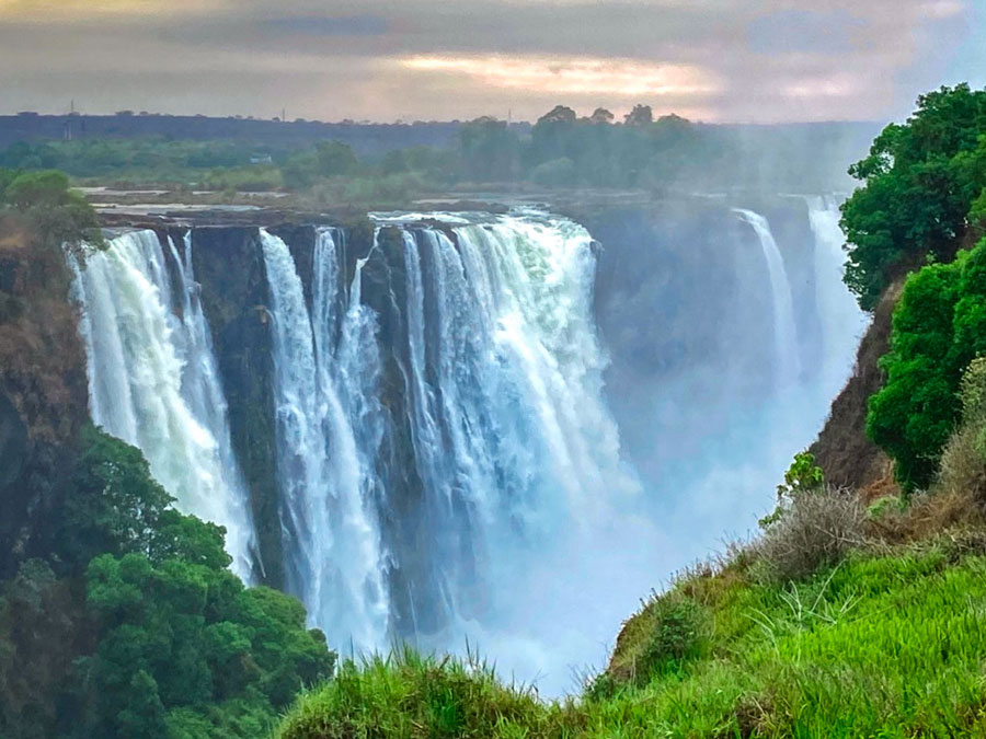 Photo of waterfall