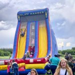 photo of blow up slide
