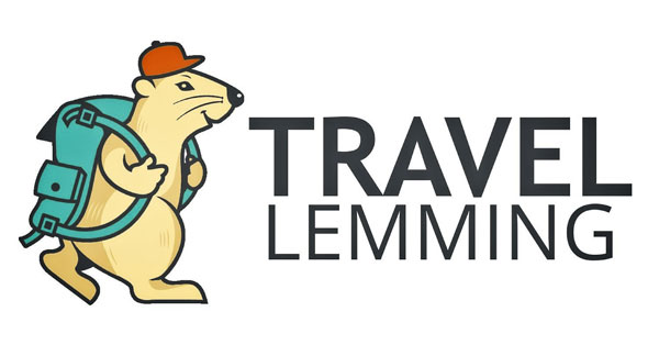 graphic of travel lemming logo