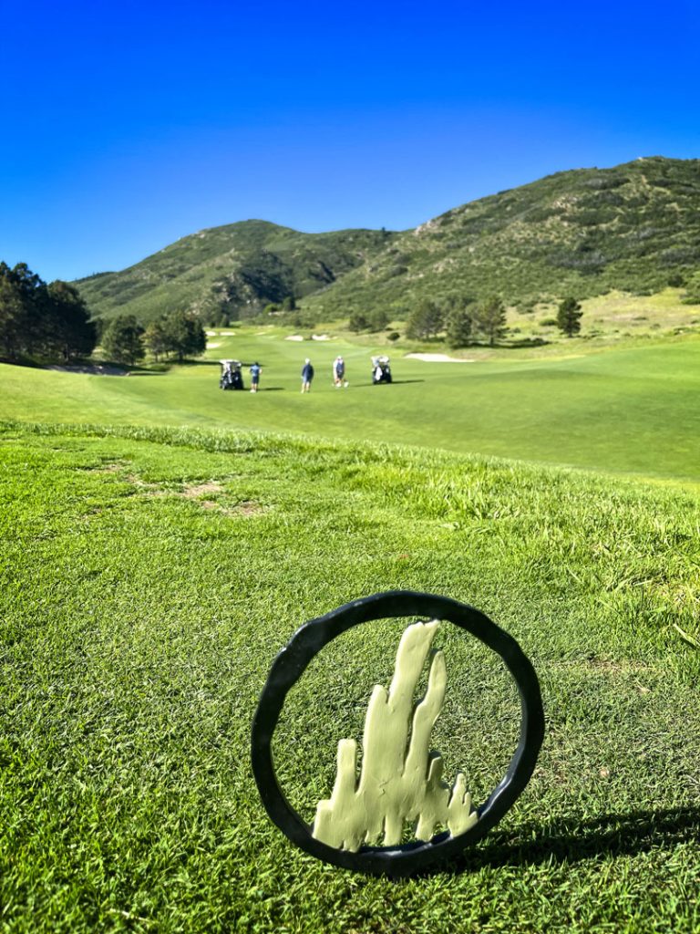 photo of golf course sunny day