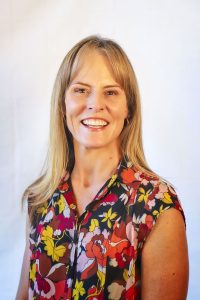 woman posing in front of white background