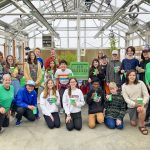 group in green house