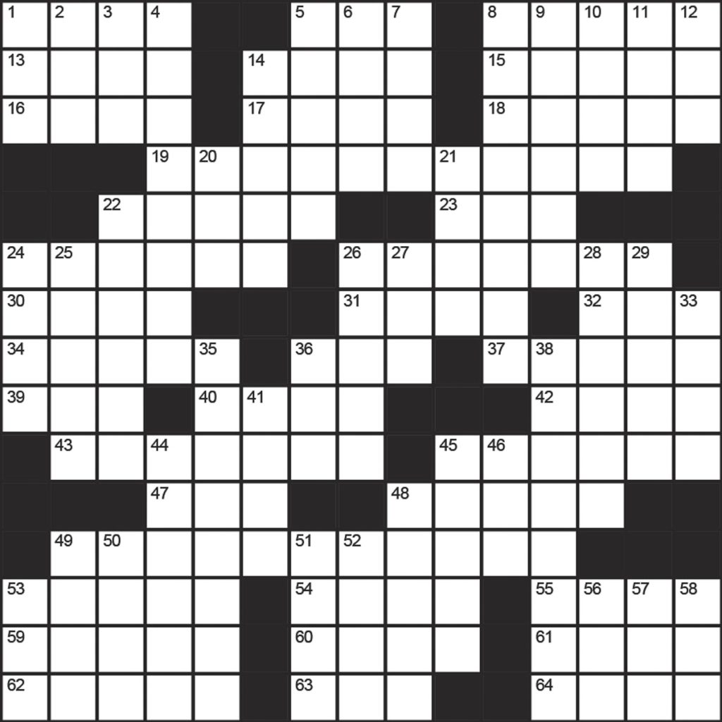 february crossword