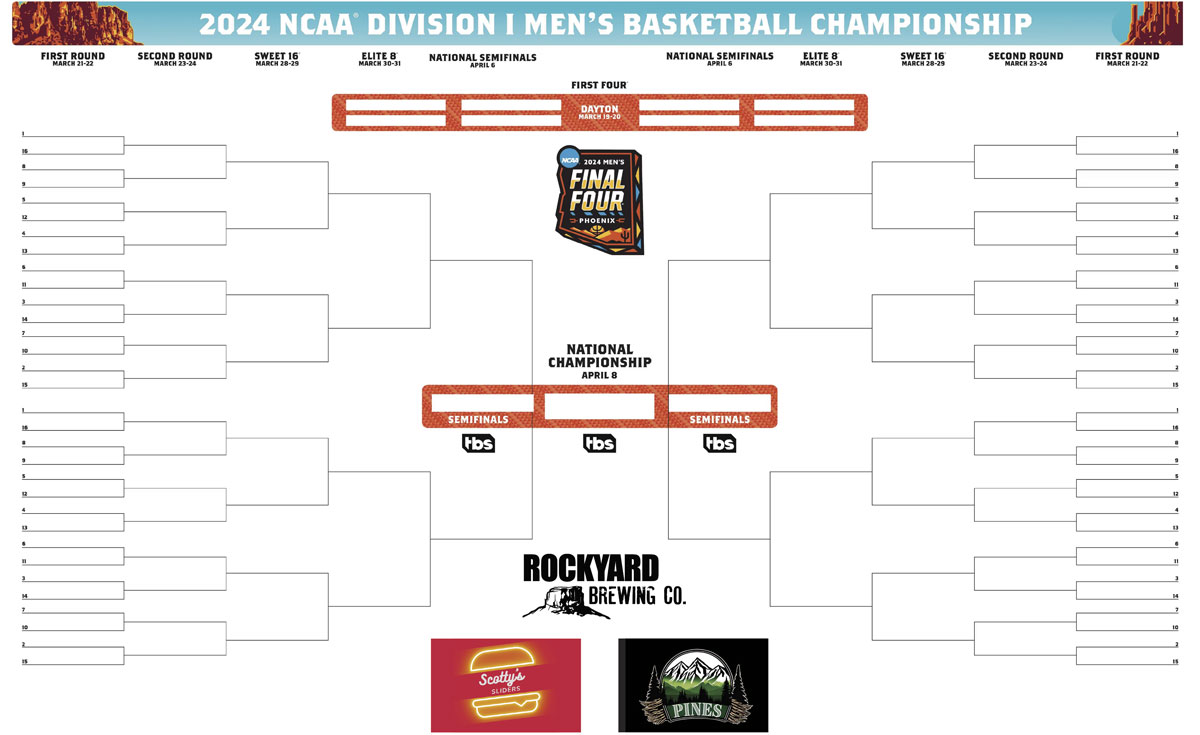 2025 NCAA Bracket Tracker The Castle Pines Connection