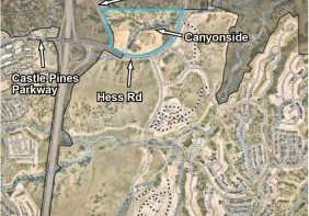 The City of Castle Pines recently approved an application for the Canyonside property, located east of S. Havana Street and north of Castle Pines Parkway.
