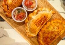 A variety of house specialty empanadas—as beautiful as they are delicious!