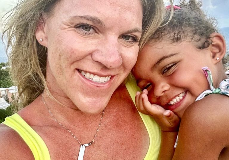 Danni and daughter Quincee on a recent vacation to Bermuda.