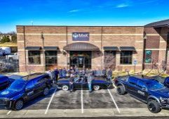 The MaK Construction team has a new office in Parker that has a garage bay to hold Keith Rodenberger’s recent purchase at the Barrett-Jackson auction.