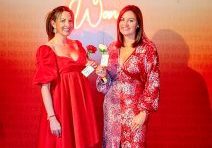 Sandy Goldstein and her identical twin sister, April, attended the Go Red Event in 2024 to support women’s heart health.