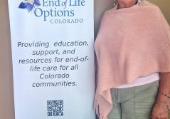 Leanna Whitcher at the Empowering End of Life Care conference in Golden in June.