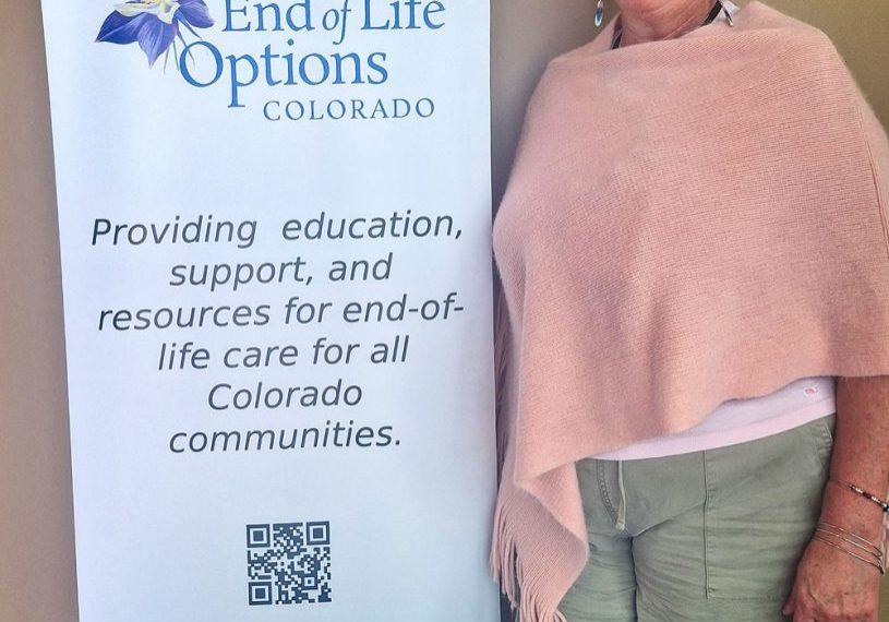 Leanna Whitcher at the Empowering End of Life Care conference in Golden in June.