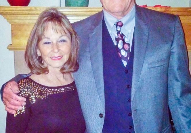 Gail and Dennis Murray at the annual PGA event at Pradera in 2015 where Dennis was awarded Teacher of the Year. This is one of few photos where Dennis is not wearing one of his signature hats.