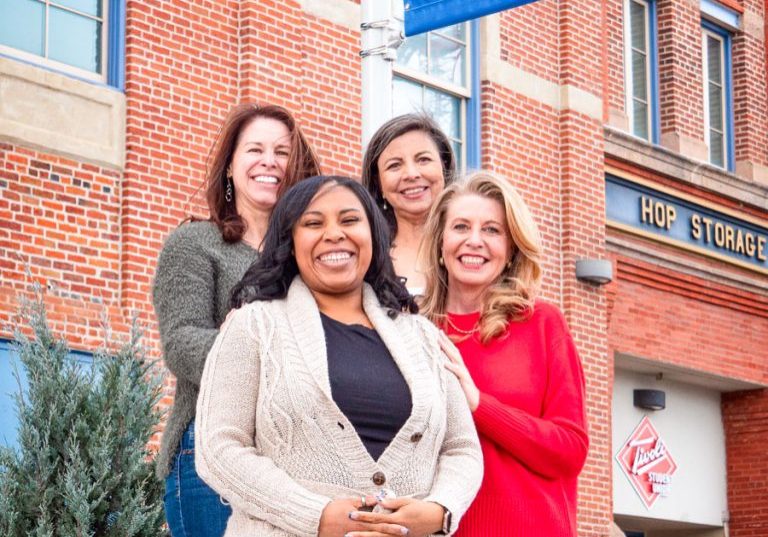 LaToya Morgan (center) was selected as the first STAR for the Denver chapter of Empowering Women as Leaders (EWL). She is surrounded by board members Brenda Ferguson, Anita Valdez-Hohenstein and Colleen Norwine, all Castle Pines residents. Not pictured: EWL Denver board members Robin Emiliano, director of marketing and Jamie Zynger, treasurer. 