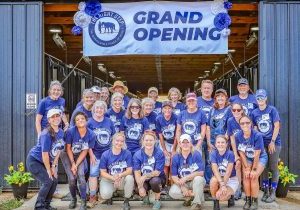Volunteers and staff at the Grand Opening of The Right Step in Sedalia on July 26, 2026.