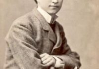 High school graduate Elias M. Ammons in 1880 at Denver East High School.