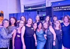 Ember Center staff at their gala event, Wings Over the Rockies Exploration of Flight, in Centennial on November 7.